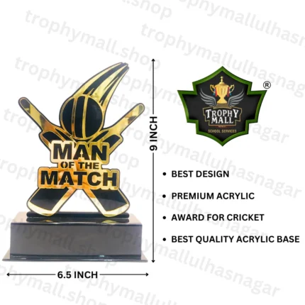 Man Of The Match Acrylic Award