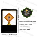 Black Carrom Trophy