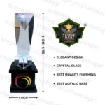 Crystal Trophy crystal trophies for awards