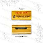 School Head Boy Badge
