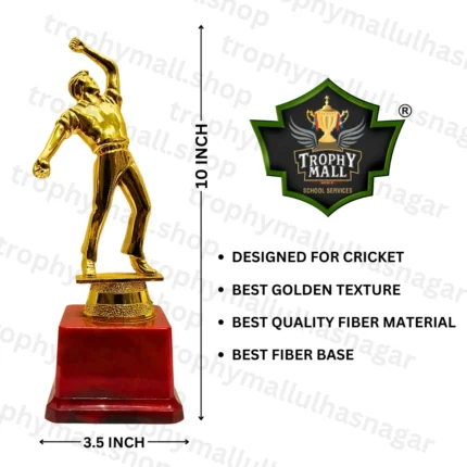 Golden Bowler Cricket Trophy