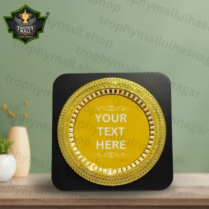 Golden Legacy Wooden Plaque