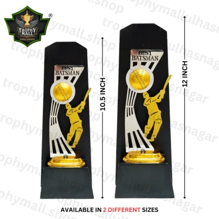 trophy for cricket tournament