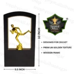 Wooden Fielder trophy