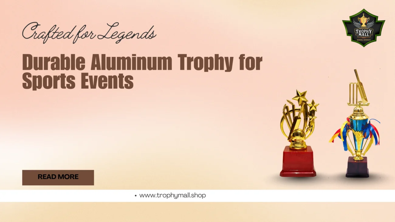 Durable Aluminum Trophy For Sports Events