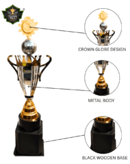 Modern Metallic Trophy - Image 3